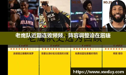 老鹰队近期连败频频，阵容调整迫在眉睫
